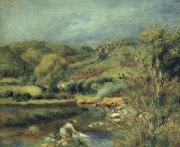 Pierre Renoir The Wasberwoman Germany oil painting artist